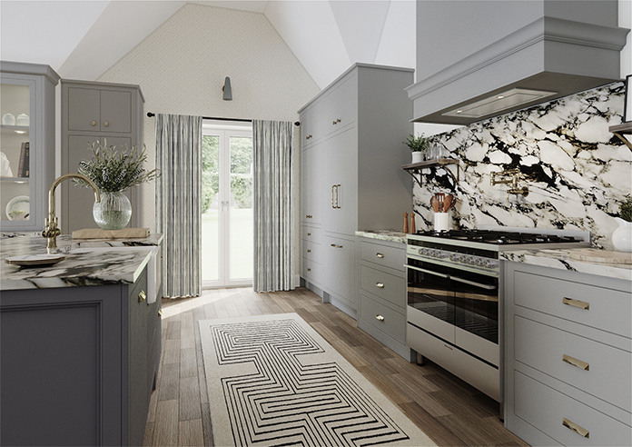 Guarda Stripe, Grey - Made to Measure Curtains - Image 7